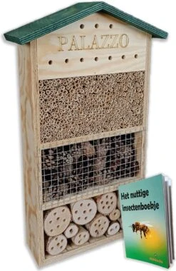Dokkodo - Insectenhotel Palazzo - Incl. Handig Boekje - Stijlvol En Robuust Bijenhotel