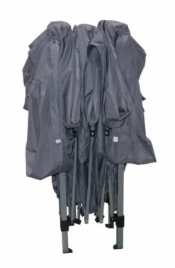 Garden Royal Partytent 3x3m Easy Up Grijs Met 2 Zijwanden -Tuinwinkel 784x1200