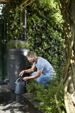 Elho Green Basics Regenton - Regenton - Living Black - Buiten - 200 Liter 31 Elho Green Basics Regenton - Regenton - Living Black - Buiten - 200 Liter -Tuinwinkel 790x1200