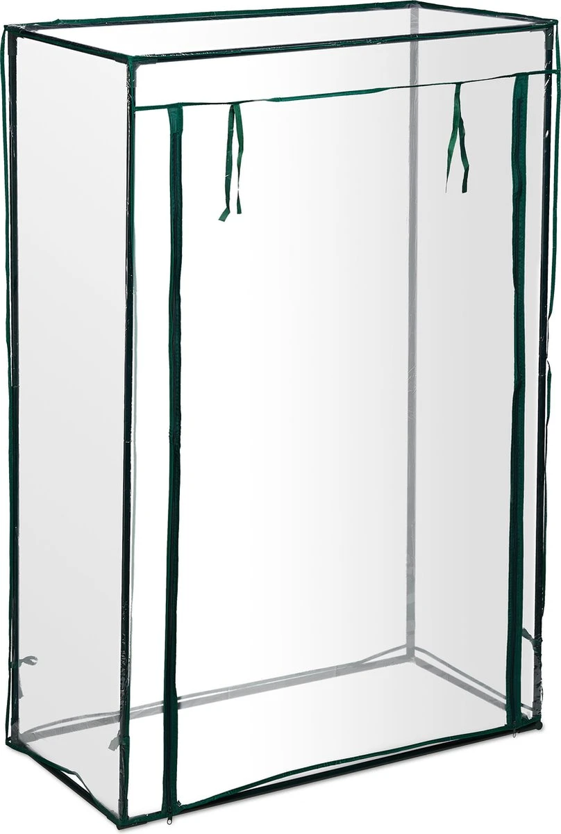 Relaxdays Tomatenkas 150x100x50 Cm - Tuinkas Tomaten - Foliekas - Serre - Kweekkas - PVC 13 Relaxdays Tomatenkas 150x100x50 Cm - Tuinkas Tomaten - Foliekas - Serre - Kweekkas - PVC - Afbeelding 13