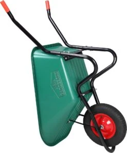 Gardebruk Kruiwagen 100 L - Kunststof Kuip – Tot 150KG Groen -Tuinwinkel 992x1200